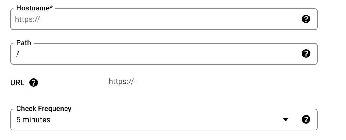 Cloud Monitoring - Uptime Check